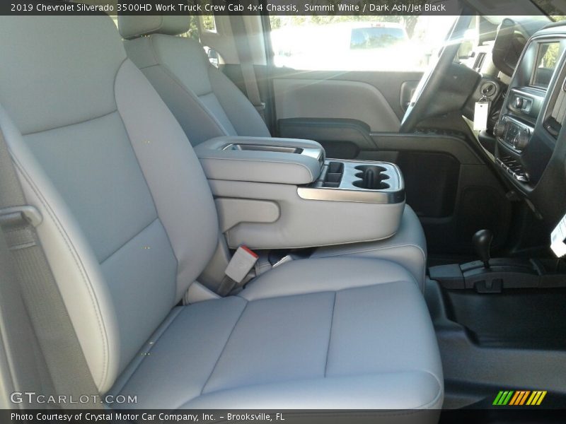 Summit White / Dark Ash/Jet Black 2019 Chevrolet Silverado 3500HD Work Truck Crew Cab 4x4 Chassis