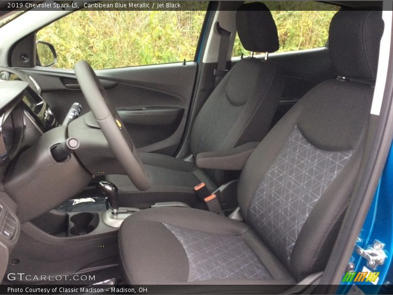 Caribbean Blue Metallic / Jet Black 2019 Chevrolet Spark LS