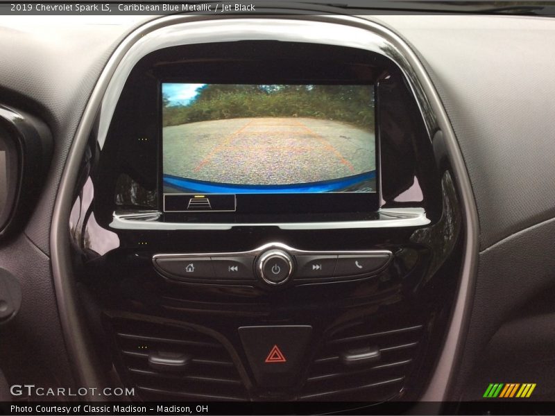 Caribbean Blue Metallic / Jet Black 2019 Chevrolet Spark LS