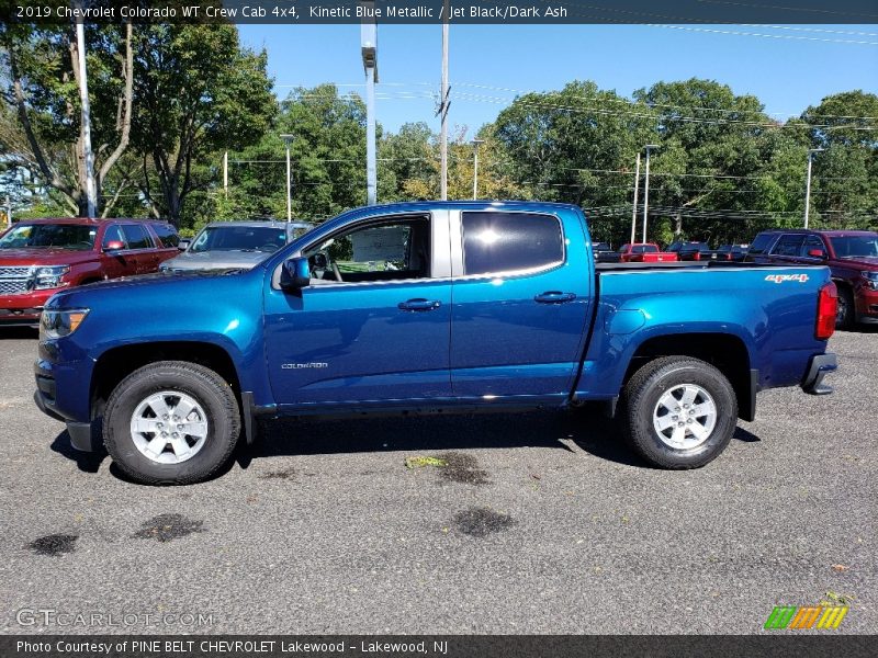  2019 Colorado WT Crew Cab 4x4 Kinetic Blue Metallic