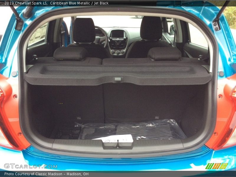 Caribbean Blue Metallic / Jet Black 2019 Chevrolet Spark LS