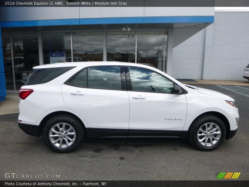 Summit White / Medium Ash Gray 2019 Chevrolet Equinox LS AWD
