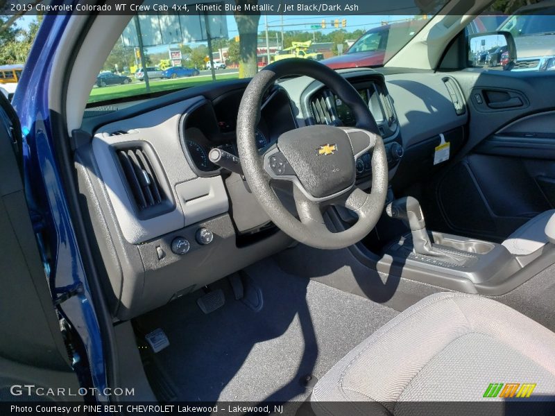 Kinetic Blue Metallic / Jet Black/Dark Ash 2019 Chevrolet Colorado WT Crew Cab 4x4