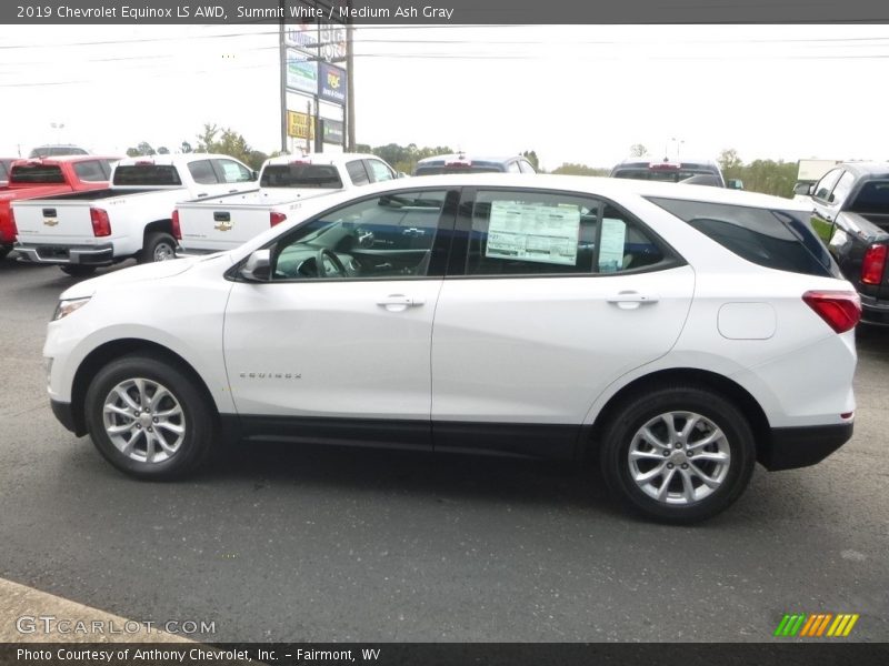 Summit White / Medium Ash Gray 2019 Chevrolet Equinox LS AWD