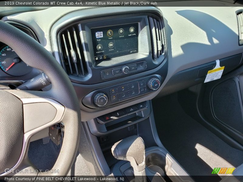Kinetic Blue Metallic / Jet Black/Dark Ash 2019 Chevrolet Colorado WT Crew Cab 4x4