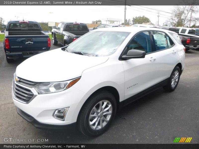 Summit White / Medium Ash Gray 2019 Chevrolet Equinox LS AWD