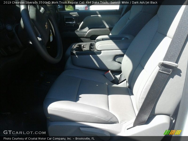 Summit White / Dark Ash/Jet Black 2019 Chevrolet Silverado 3500HD Work Truck Regular Cab 4x4 Stake Truck