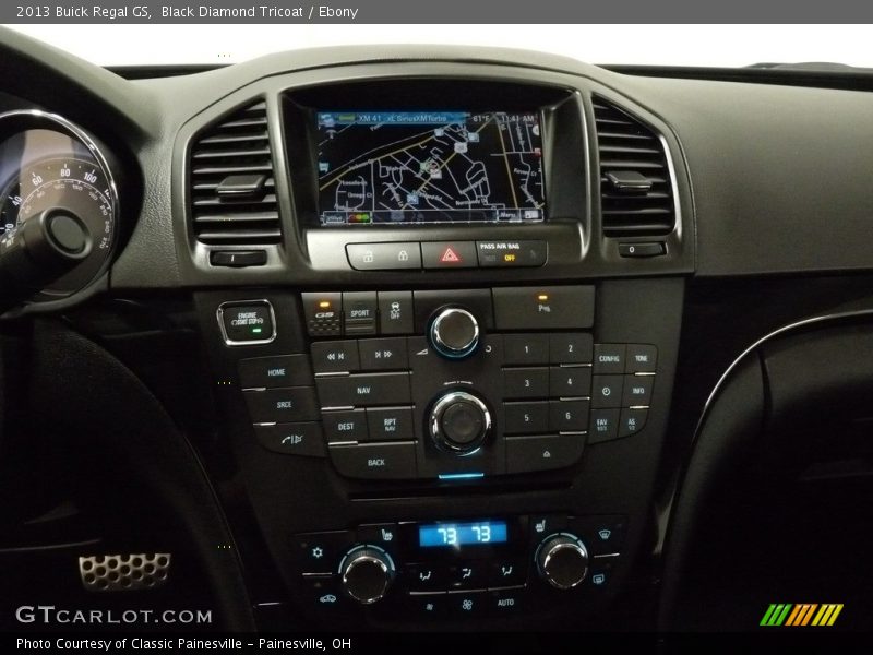 Black Diamond Tricoat / Ebony 2013 Buick Regal GS