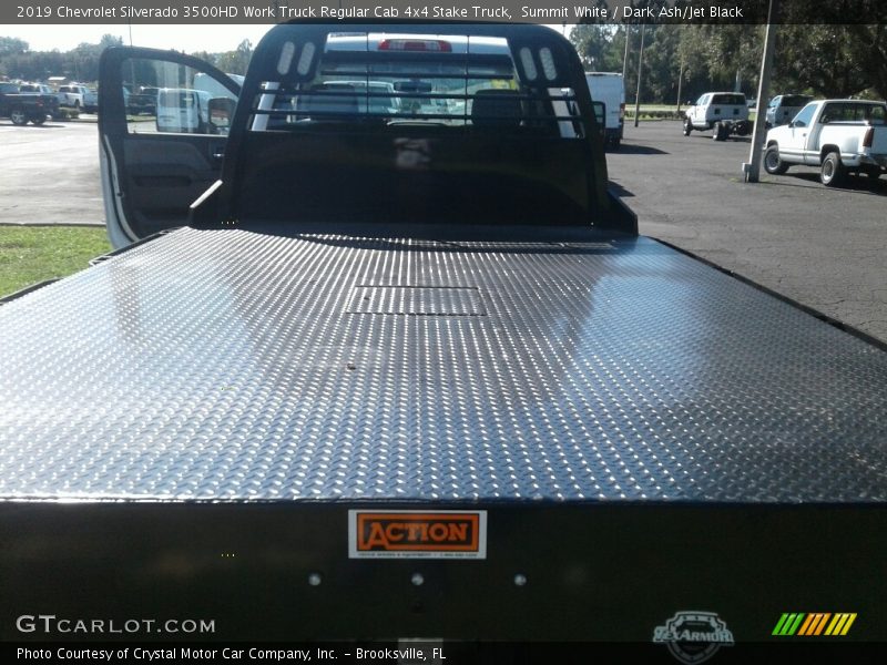 Summit White / Dark Ash/Jet Black 2019 Chevrolet Silverado 3500HD Work Truck Regular Cab 4x4 Stake Truck