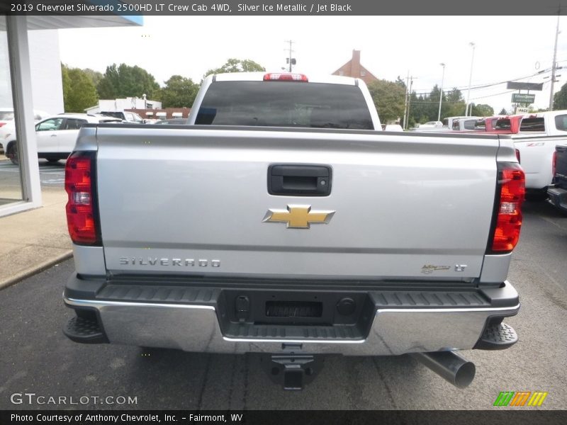 Silver Ice Metallic / Jet Black 2019 Chevrolet Silverado 2500HD LT Crew Cab 4WD