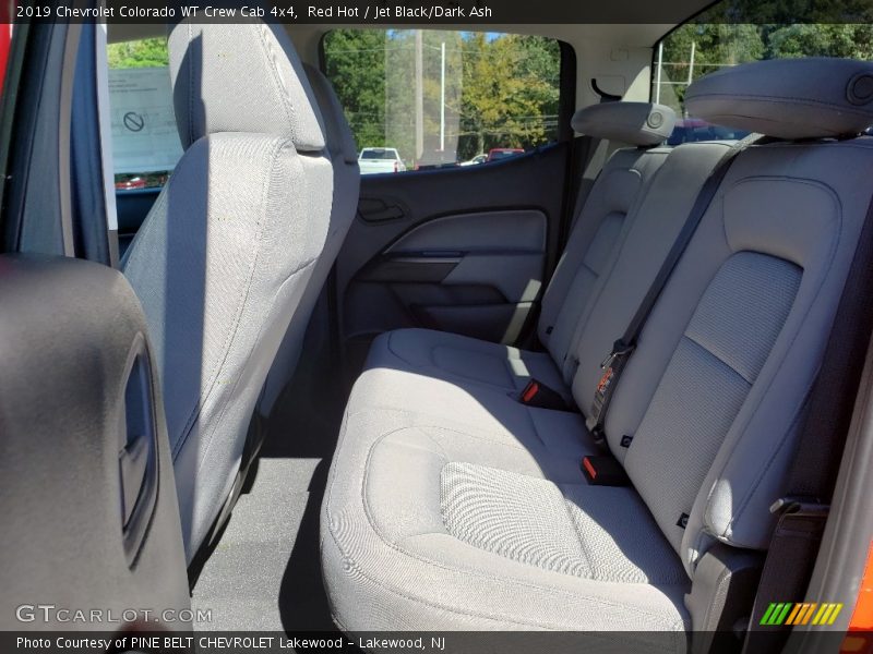 Red Hot / Jet Black/Dark Ash 2019 Chevrolet Colorado WT Crew Cab 4x4