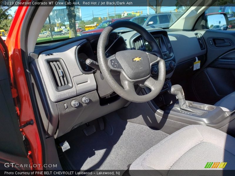 Red Hot / Jet Black/Dark Ash 2019 Chevrolet Colorado WT Crew Cab 4x4