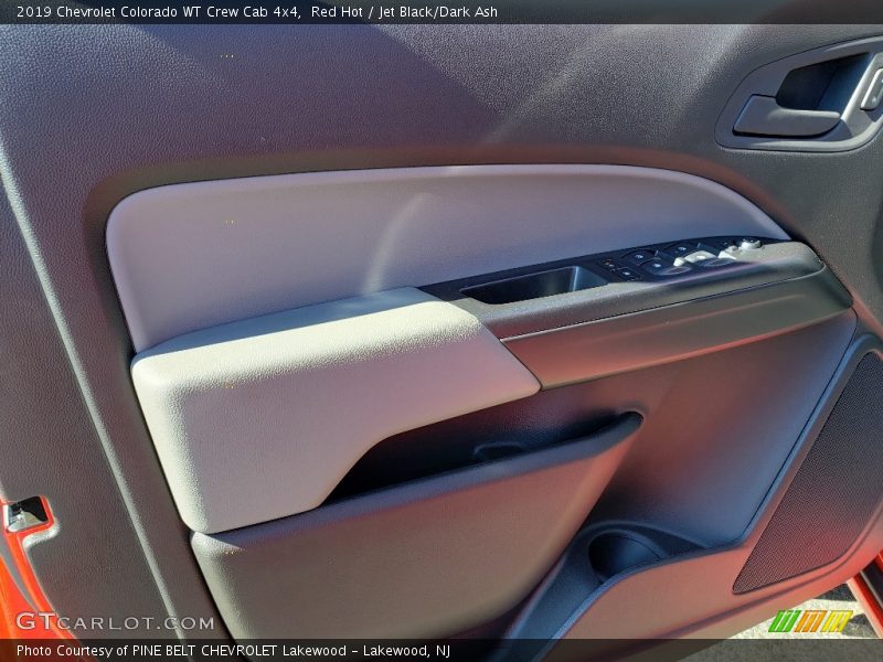 Red Hot / Jet Black/Dark Ash 2019 Chevrolet Colorado WT Crew Cab 4x4