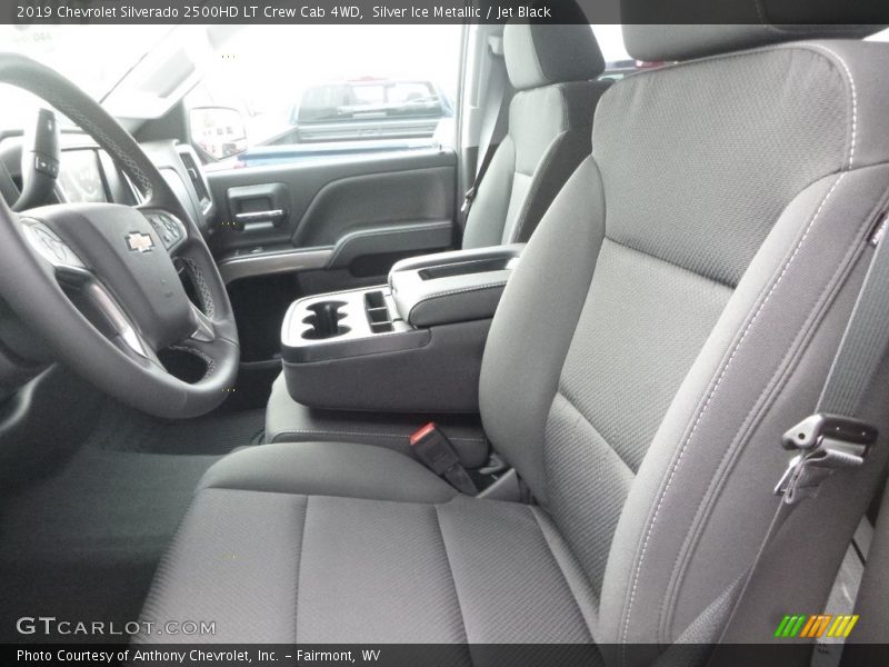 Silver Ice Metallic / Jet Black 2019 Chevrolet Silverado 2500HD LT Crew Cab 4WD