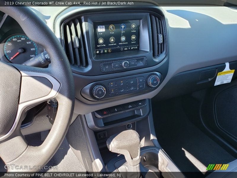 Red Hot / Jet Black/Dark Ash 2019 Chevrolet Colorado WT Crew Cab 4x4