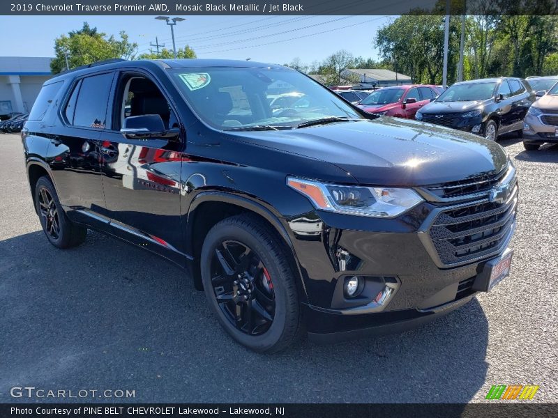 Mosaic Black Metallic / Jet Black 2019 Chevrolet Traverse Premier AWD