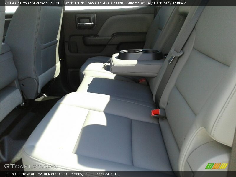 Summit White / Dark Ash/Jet Black 2019 Chevrolet Silverado 3500HD Work Truck Crew Cab 4x4 Chassis