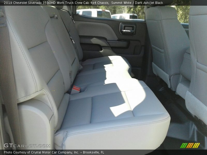 Summit White / Dark Ash/Jet Black 2019 Chevrolet Silverado 3500HD Work Truck Crew Cab 4x4 Chassis