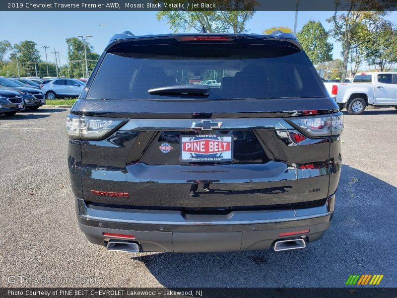 Mosaic Black Metallic / Jet Black 2019 Chevrolet Traverse Premier AWD