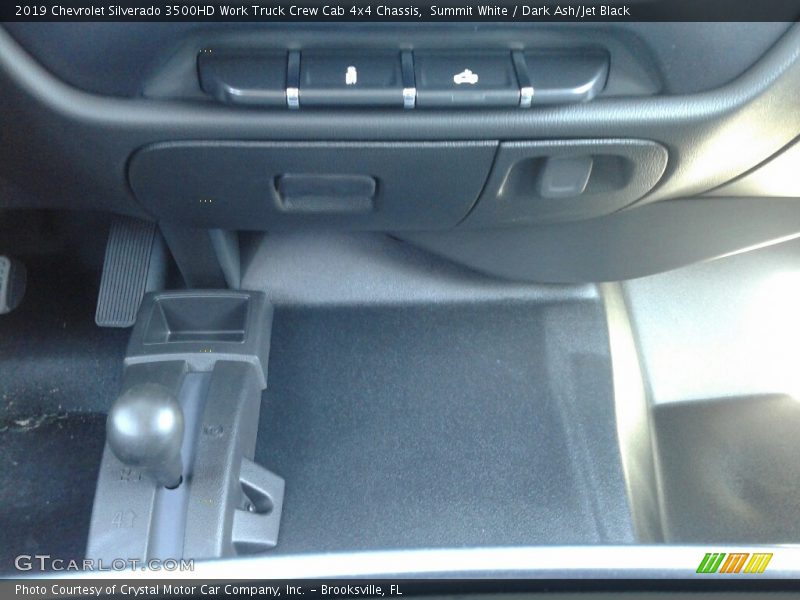 Summit White / Dark Ash/Jet Black 2019 Chevrolet Silverado 3500HD Work Truck Crew Cab 4x4 Chassis