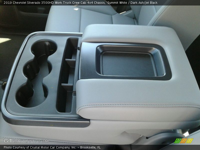 Summit White / Dark Ash/Jet Black 2019 Chevrolet Silverado 3500HD Work Truck Crew Cab 4x4 Chassis