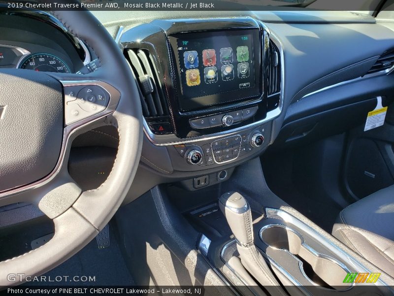 Mosaic Black Metallic / Jet Black 2019 Chevrolet Traverse Premier AWD