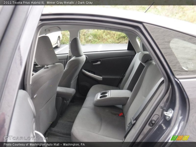 Winter Gray Metallic / Dark Gray 2011 Toyota Prius Hybrid III