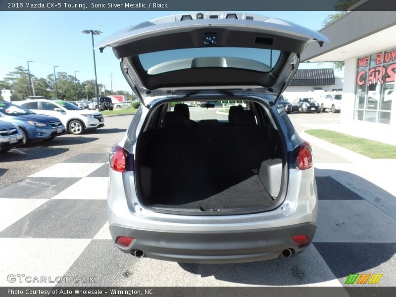 Sonic Silver Metallic / Black 2016 Mazda CX-5 Touring