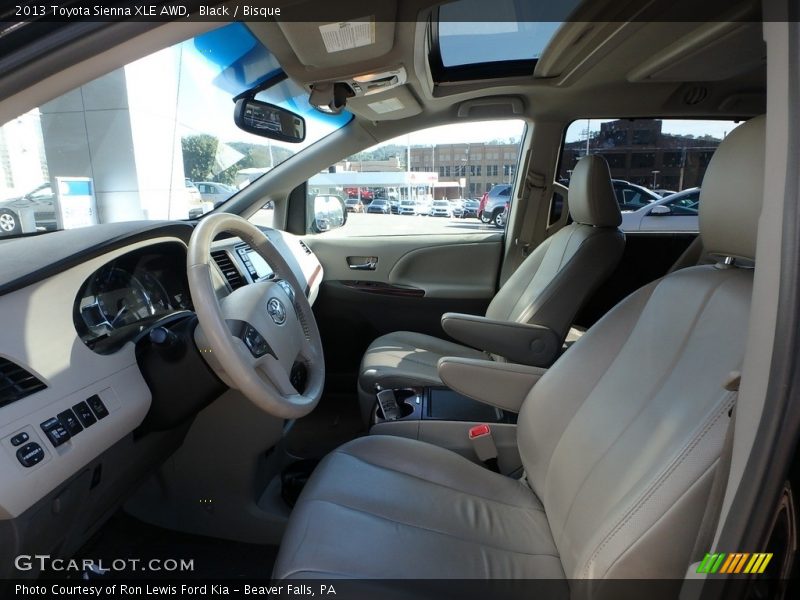 Black / Bisque 2013 Toyota Sienna XLE AWD