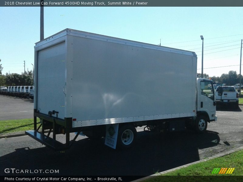 Summit White / Pewter 2018 Chevrolet Low Cab Forward 4500HD Moving Truck
