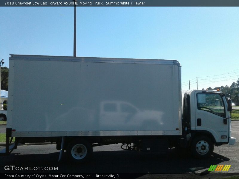 Summit White / Pewter 2018 Chevrolet Low Cab Forward 4500HD Moving Truck