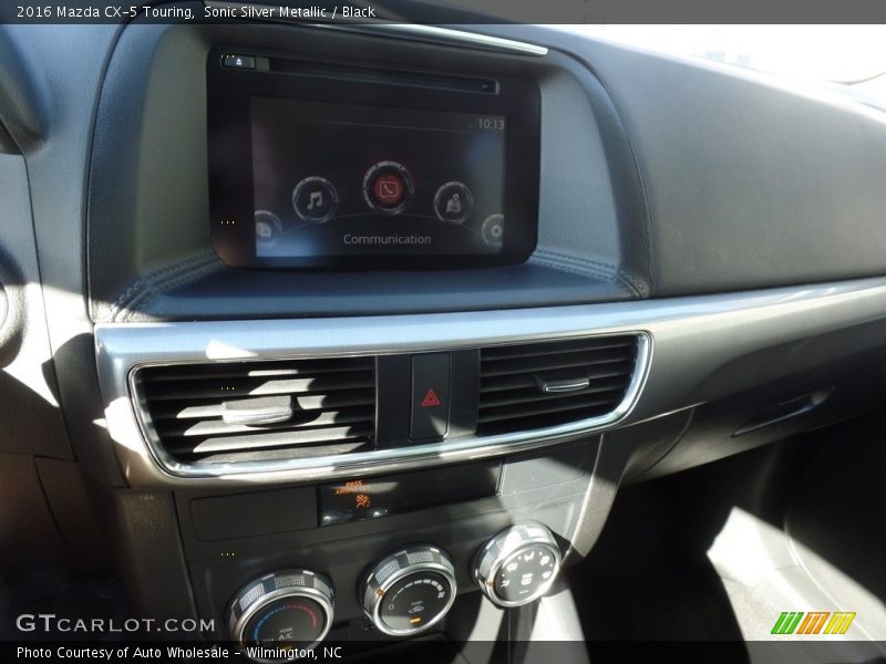 Sonic Silver Metallic / Black 2016 Mazda CX-5 Touring