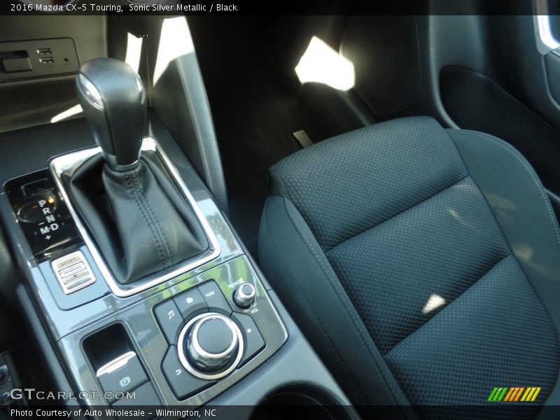 Sonic Silver Metallic / Black 2016 Mazda CX-5 Touring