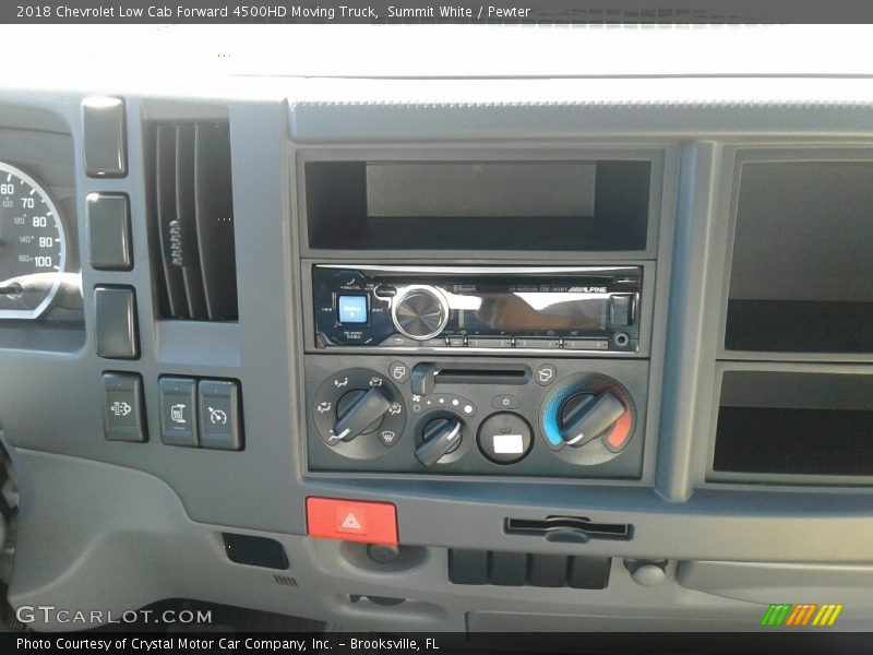 Summit White / Pewter 2018 Chevrolet Low Cab Forward 4500HD Moving Truck