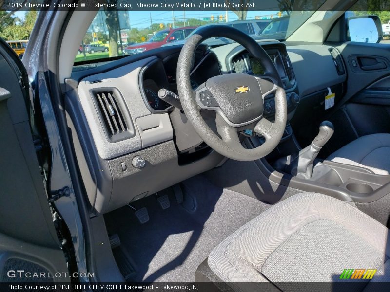 Shadow Gray Metallic / Jet Black/Dark Ash 2019 Chevrolet Colorado WT Extended Cab