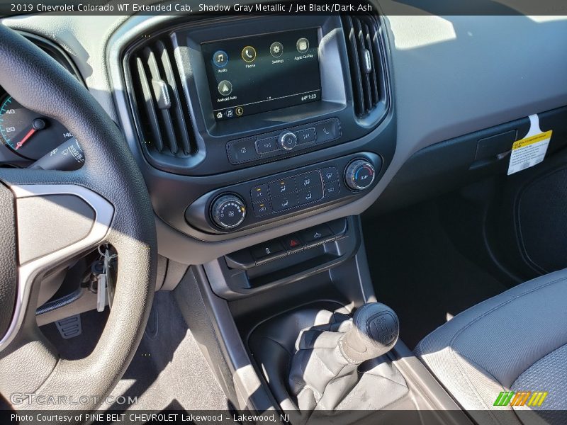 Shadow Gray Metallic / Jet Black/Dark Ash 2019 Chevrolet Colorado WT Extended Cab