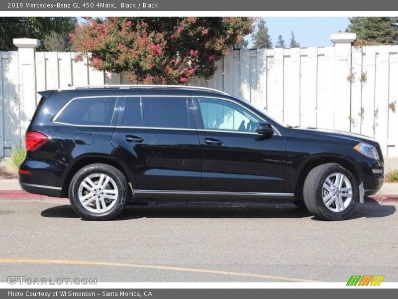 Black / Black 2016 Mercedes-Benz GL 450 4Matic