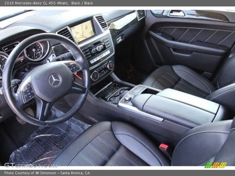 Black / Black 2016 Mercedes-Benz GL 450 4Matic