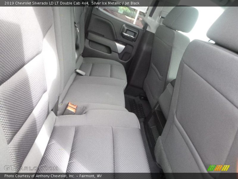 Silver Ice Metallic / Jet Black 2019 Chevrolet Silverado LD LT Double Cab 4x4