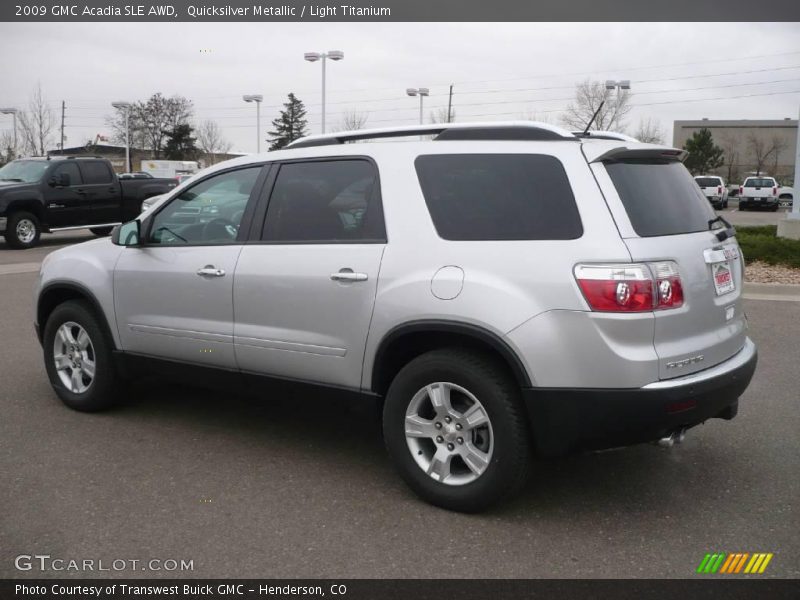 Quicksilver Metallic / Light Titanium 2009 GMC Acadia SLE AWD