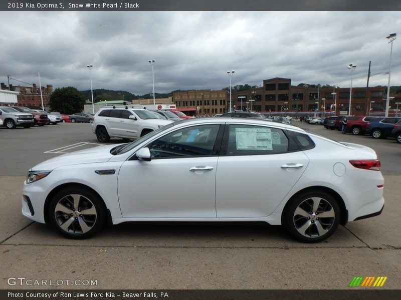  2019 Optima S Snow White Pearl