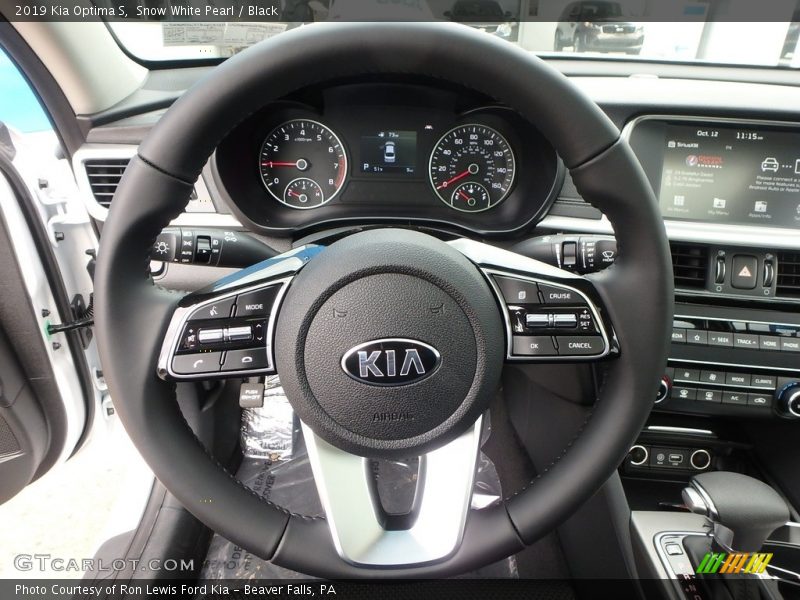  2019 Optima S Steering Wheel