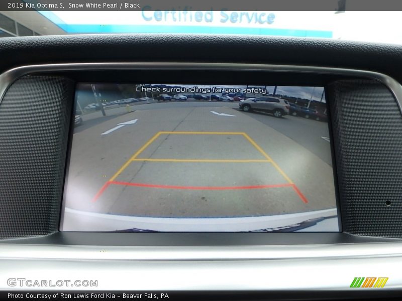 Snow White Pearl / Black 2019 Kia Optima S