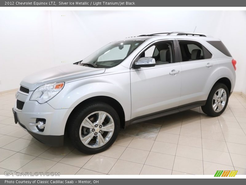 Silver Ice Metallic / Light Titanium/Jet Black 2012 Chevrolet Equinox LTZ