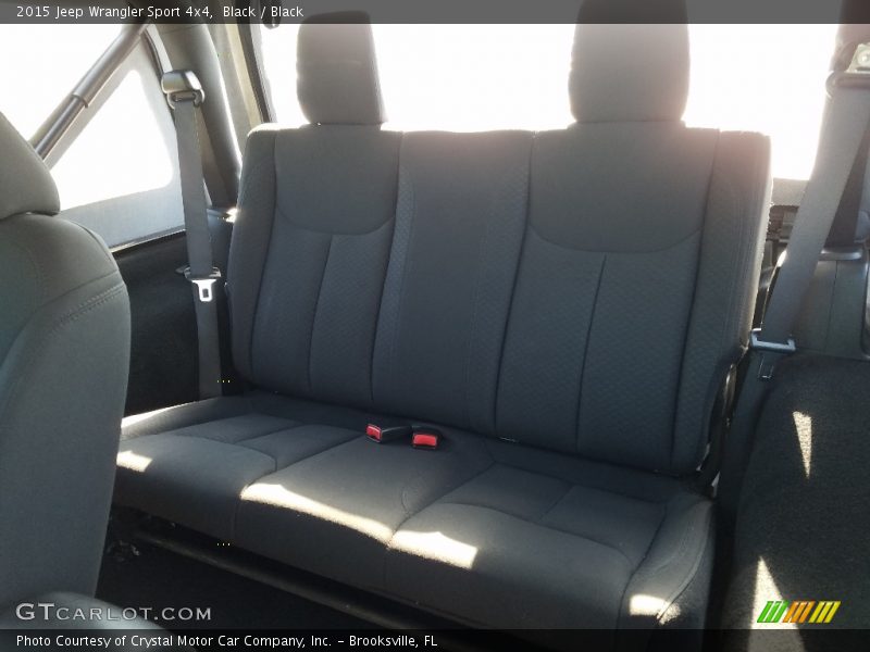 Black / Black 2015 Jeep Wrangler Sport 4x4