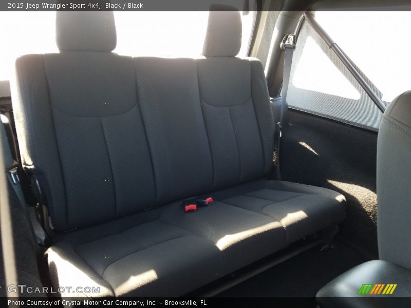 Black / Black 2015 Jeep Wrangler Sport 4x4