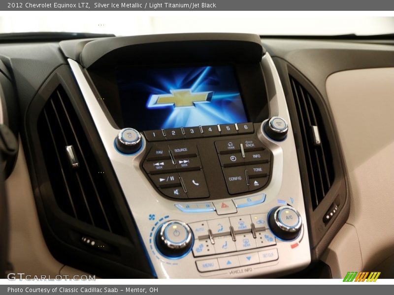 Silver Ice Metallic / Light Titanium/Jet Black 2012 Chevrolet Equinox LTZ