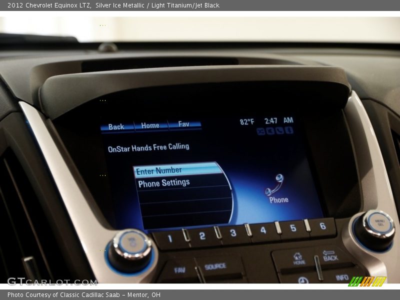 Silver Ice Metallic / Light Titanium/Jet Black 2012 Chevrolet Equinox LTZ