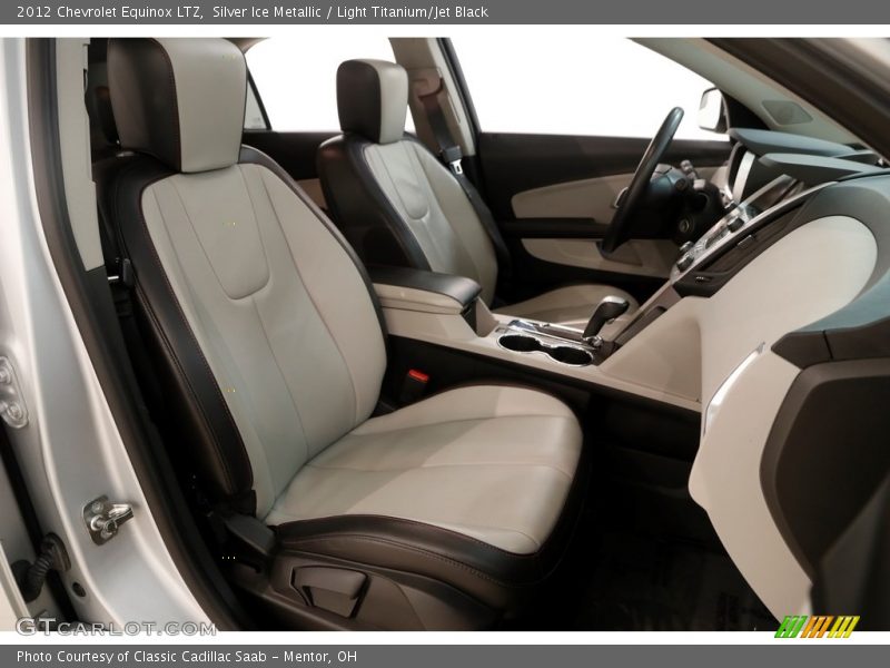 Silver Ice Metallic / Light Titanium/Jet Black 2012 Chevrolet Equinox LTZ