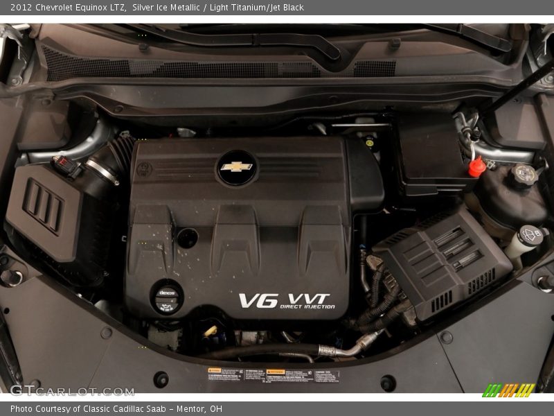 Silver Ice Metallic / Light Titanium/Jet Black 2012 Chevrolet Equinox LTZ